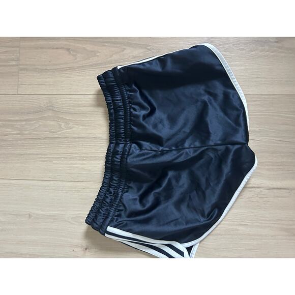 Adidas Women's Originals London Slim 70s Shorts - Navy Blue - Small - Picture 6 of 9